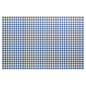 Mid Blue & White Gingham Plaid ファブリック (ヤード)