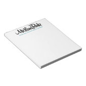 Mid-Centuryとメモ帳の交モダン渉 ノートパッド (アングル)