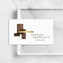 Mid-Centuryモダン Architectural Logo II on White