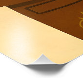 Mid Century 60s Christmas Office Cocktail Party フォトプリント (角)