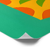 Mid Century 60s Luau Office Cocktail Party ポスター (角)