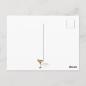 Mid Century 60s Office Cocktail Party ポストカード (裏面)