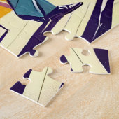 Mid Century 60s Space Age Cocktail Party ジグソーパズル (側面)