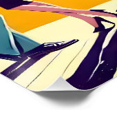 Mid Century 60s Space Age Cocktail Party ポスター (コーナー)