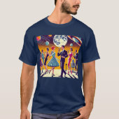 Mid Century 60s Space Age Cocktail Party Tシャツ (正面)