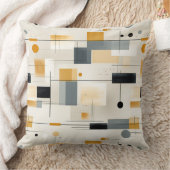 Mid Century Abstract クッション (ブランケット)