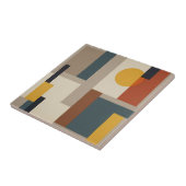 Mid Century Abstract Geometric Harmony タイル (側面)