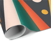 Mid-Century  Abstract Geometric Wrapping paper ラッピングペーパー (ロールコーナー)
