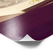 Mid Century Atomic Retro Futuristic Party Room フォトプリント (角)