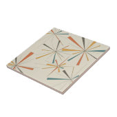 Mid Century  Atomic Starburst Geometric Retro タイル (側面)