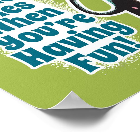 Mid-Century Cats Calendar Kitchen Poster ポスター (角)