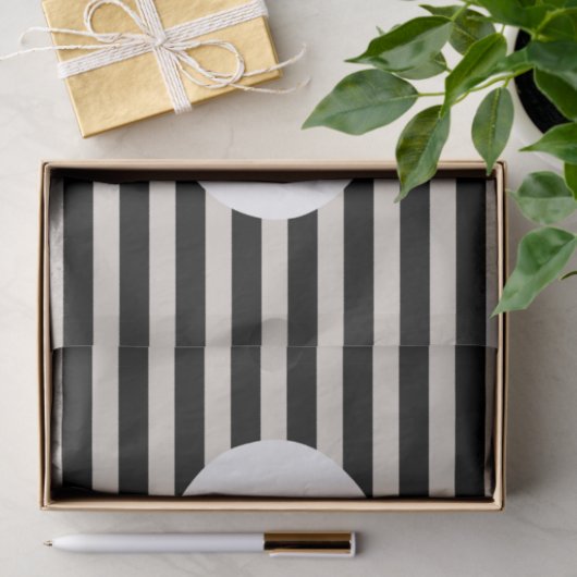 Mid century christmas tree with Golden star 薄葉紙 (ギフト)