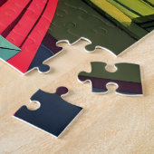 Mid Century Cocktail Party Couples - House Warming ジグソーパズル (側面)