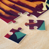 Mid Century Cocktail Party Couples - Mi Amor ジグソーパズル (側面)