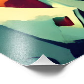 Mid Century Cocktail Party Couples - Mi Amor フォトプリント (角)