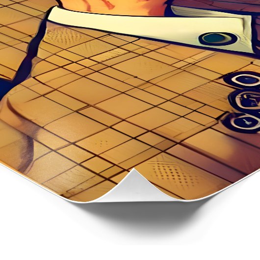 Mid Century Cocktail Party Couples - Temptation ポスター (コーナー)