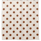 Mid Century Dot シャワーカーテン (正面)