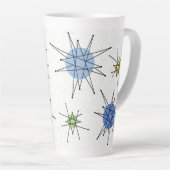 Mid Century Franciscan Starburst 2 カフェラテマグ (右アングル)