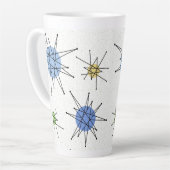 Mid Century Franciscan Starburst 2 カフェラテマグ (左アングル)