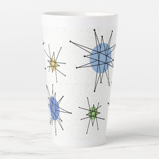 Mid Century Franciscan Starburst 2 カフェラテマグ (正面)