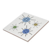 Mid Century Franciscan Starburst 2 タイル (側面)