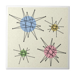 Mid Century Franciscan Starburst 3 タイル