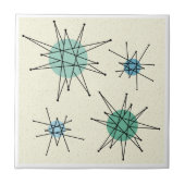 Mid Century Franciscan Starburst 5  タイル (正面)
