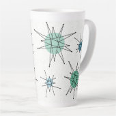 Mid Century Franciscan Starburst 6 カフェラテマグ (右アングル)