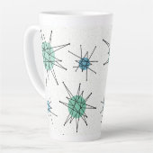 Mid Century Franciscan Starburst 6 カフェラテマグ (左アングル)