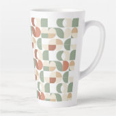 Mid Century Geometric  カフェラテマグ (右)