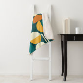 Mid-Century Geometric:レトロミニマルデザイン。 シェルパブランケット (インサイチュ)