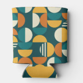 Mid-Century Geometric:レトロミニマルデザイン。 缶クーラー (裏面)