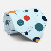 Mid Century Geometric Pattern Neck Tie ネクタイ (ロール)