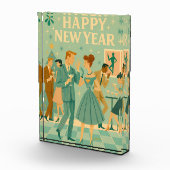 Mid Century Happy New Year The Martini Dance フォトブロック (右)