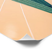 Mid Century Happy New Year The Martini Dance ポスター (コーナー)