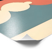 Mid Century Jazz Age Psychedelic Trio フォトプリント (角)