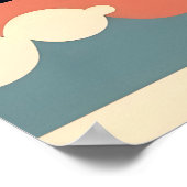 Mid Century Jazz Age Psychedelic Trio ポスター (角)