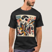 Mid Century Jazz Age Psychedelic Trio Tシャツ (正面)