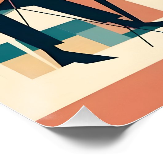 Mid Century Jazz Age Sextet ポスター (コーナー)