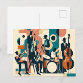 Mid Century Jazz Age Sextet ポストカード (正面/裏面)