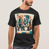 Mid Century Jazz Age Sextet Tシャツ (正面)