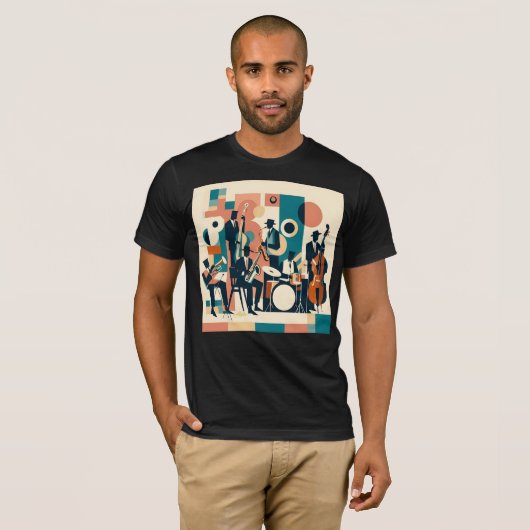 Mid Century Jazz Age Sextet Tシャツ (正面フル)