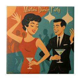 Mid Century Martini Dance Party タイル