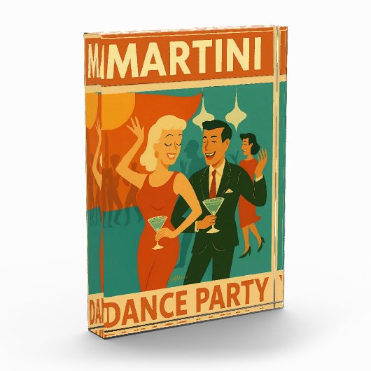 Mid Century Martini Dance Party フォトブロック (左)