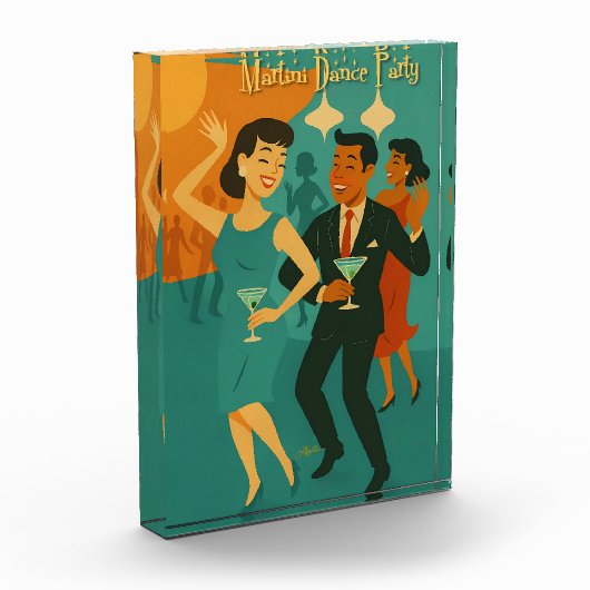 Mid Century Martini Dance Party フォトブロック (左)