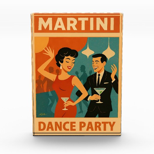 Mid Century Martini Dance Party フォトブロック (正面)