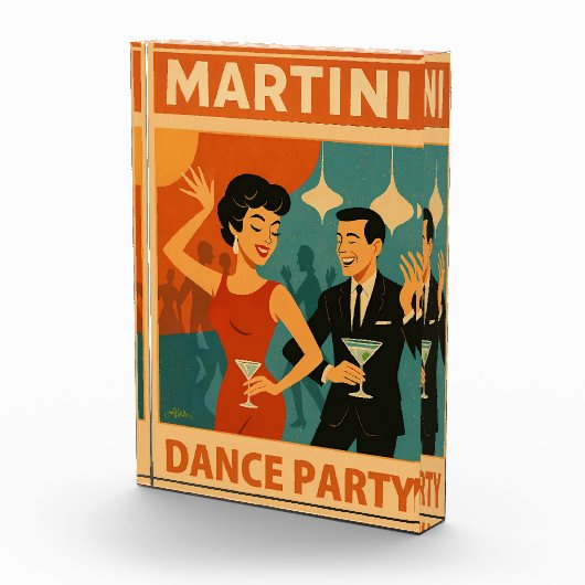 Mid Century Martini Dance Party フォトブロック (右)