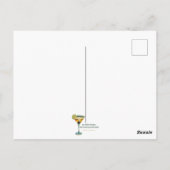 Mid Century Martini Dance Party ポストカード (裏面)