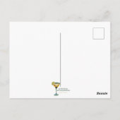 Mid Century Martini Dance Party ポストカード (裏面)