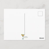 Mid Century Martini Dance Party ポストカード (裏面)